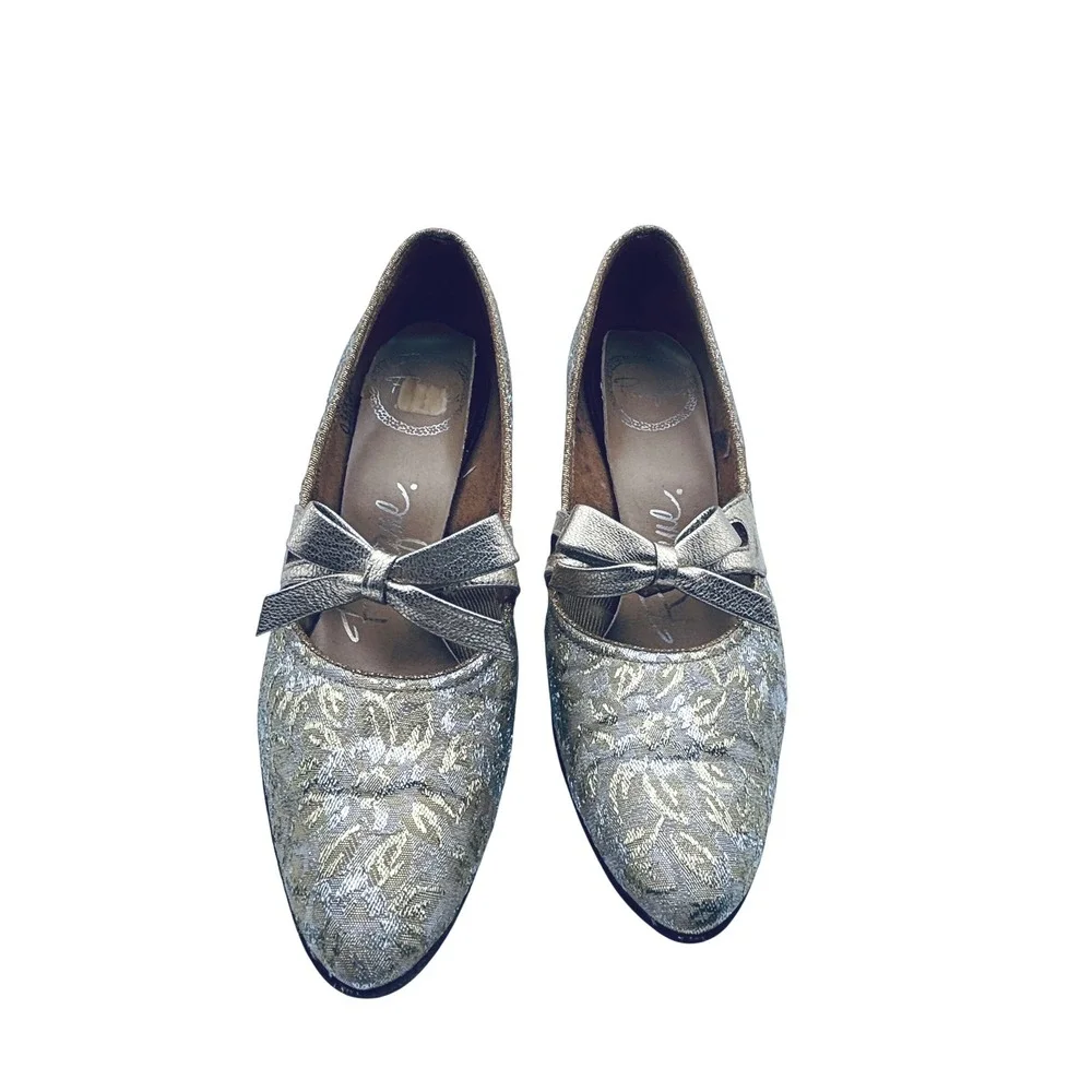 ANTIQUE 1910s-1920s Edwardian/Flapper Heels Shoes